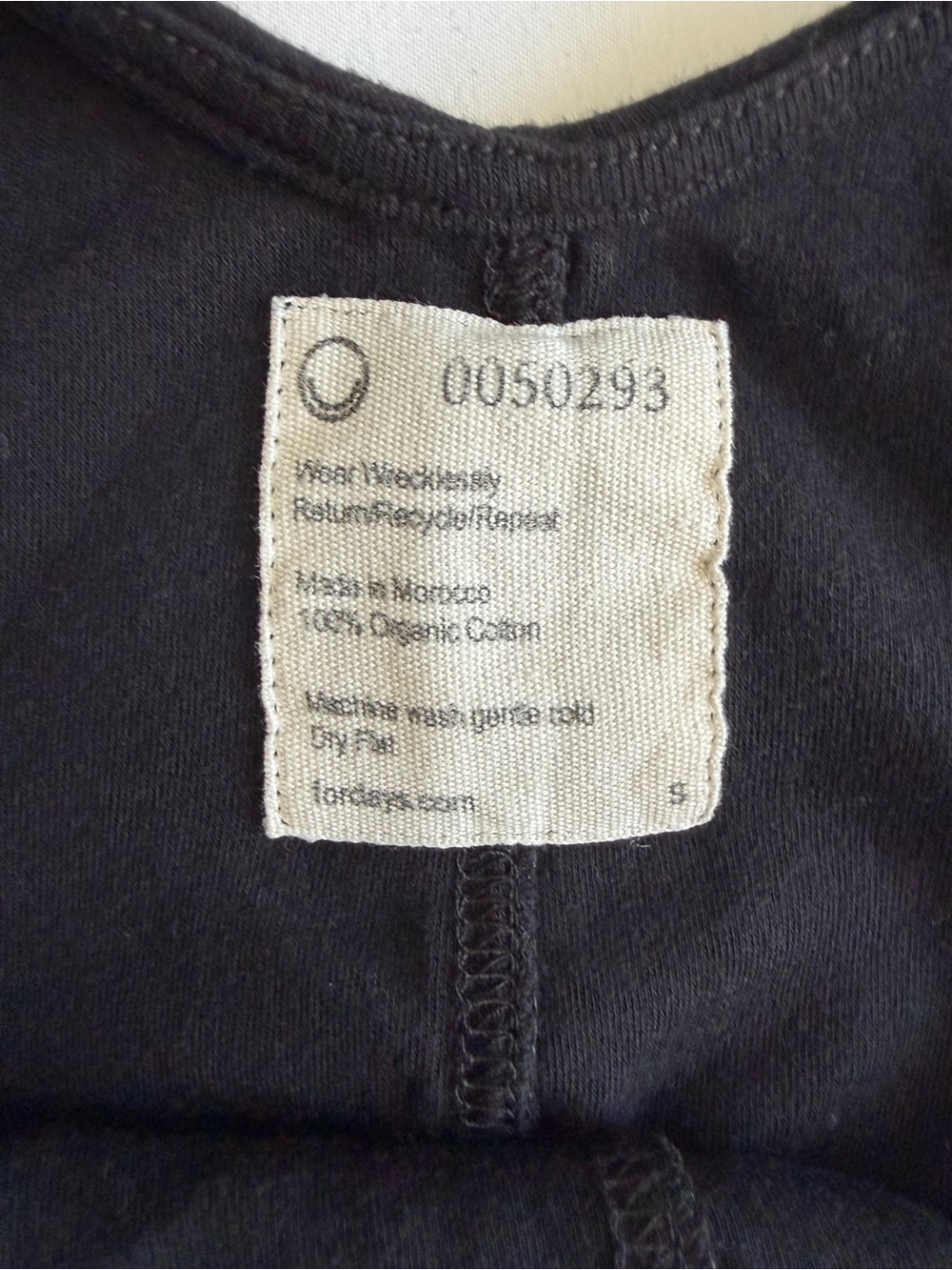 For Days "Relaxing" 100% Organic Cotton Black Racerback Pull On Jumpsuit Romper - Picture 12 of 15